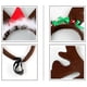 thumbnail image 5 of Diadema navideña para mascotas, sombrero de cuerno de ciervo, disfraz para perro, gato, vestido de fiesta para Cosplay (marrón) (1 unidad), 5 of 5