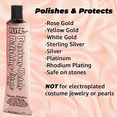 thumbnail image 3 of Flitz Sterling Silver Metal Polish & Jewelry Cleaner Solution, Diamond Sparkle, 1.76 oz, 3 of 6