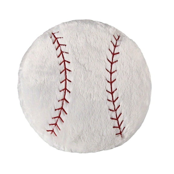 STARTIST Sports Throw Pillow Pillow Toy, Multipurpose Huggable Decorative Sports Ball Pillow for Valentine, Living Room Travel baseball S