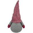 thumbnail image 4 of Northlight 9" Gray and Red Short Plump Christmas Gnome Figure, 4 of 4