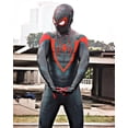 thumbnail image 1 of Halloween adultos niños Miles Morales Ps5 Spiderman Peter Parker superhéroe Cosplay disfraz mono completo Zentai segunda piel fiesta, 1 of 1