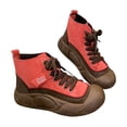 thumbnail image 3 of High Top Sneakers Female Sports Shoes Walking Shoes for Outdoor Fall Walking 36, 3 of 7
