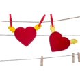 thumbnail image 7 of Aylifu 200 Pieces Red Plastic Clothespins Mini Transparent Craft Clips Utility Pictures Paper Peg Pins for Hanging Photos String Fairy Lights Wedding Party Decor, 7 of 7