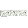 thumbnail image 2 of Ambesonne Tea Party Fabric by the Yard Upholstery, Doodle Hearts, 3 Yards, Black White Green, 2 of 4
