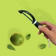 thumbnail image 4 of Gourmet Silicone Grip Stainless Steel Kitchen Vegetable Food Peeler, 4 of 4