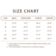 thumbnail image 6 of Long Sleeve Womens Fall Sweaters Tops Lapel V Neck Knit Sweater Color Block Casual Soft Pullover Jumper, 6 of 6