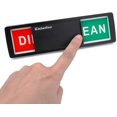 thumbnail image 1 of KitchenTour Clean Dirty Magnet for Dishwasher Upgrade Super Strong Magnet - Easy to Read Non-Scratch Magnetic Silver Indicator Sign with Clear, Bold & Colored Text, 1 of 6