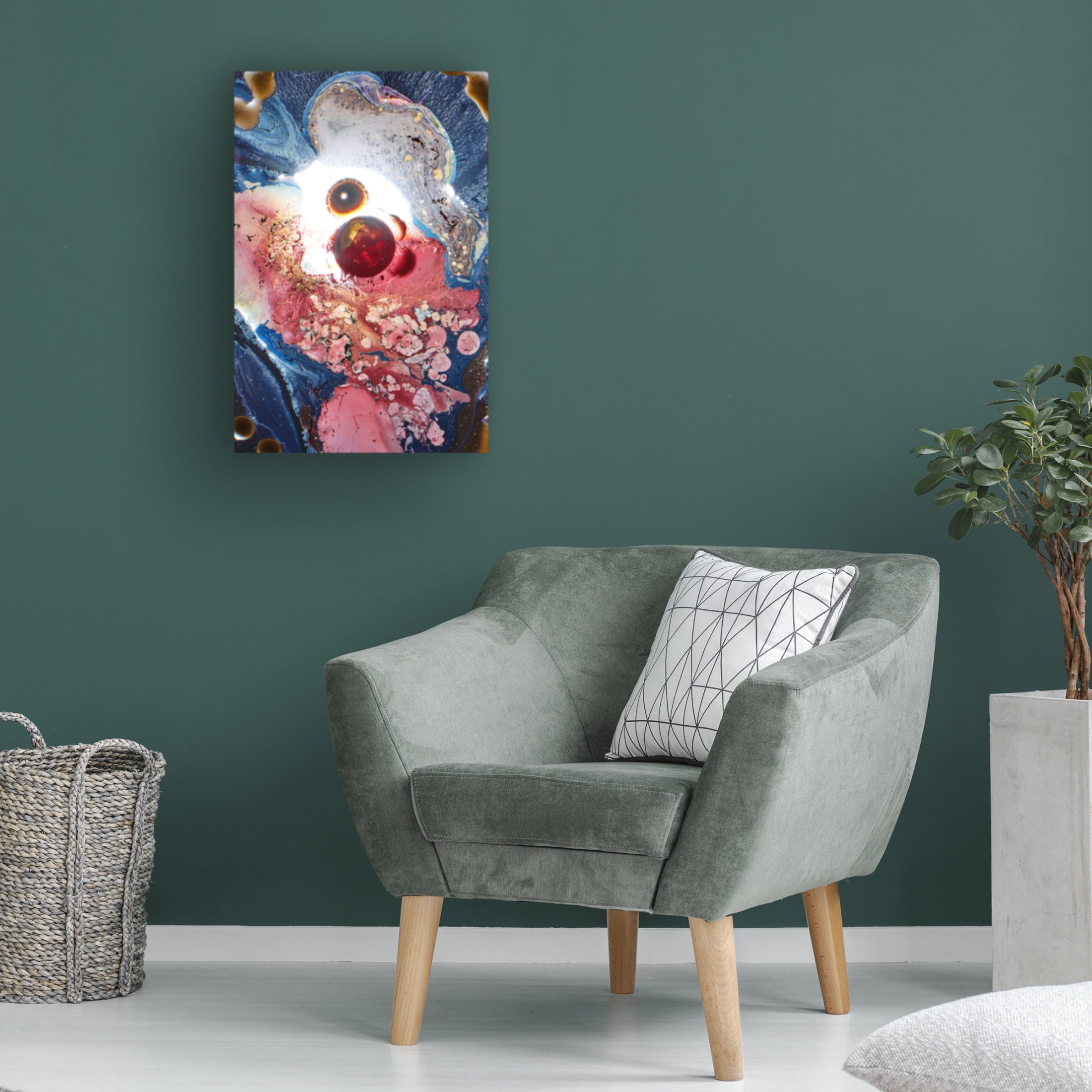 Trademark Fine Art Haojunjie Microcosm Canvas Wall Art