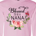 thumbnail image 4 of Inktastic Blessed to Be a Nana with Flowers Long Sleeve T-Shirt, 4 of 5