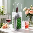 thumbnail image 4 of Manchon Glacière pour Bouteille de Vin avec Gel, Enveloppe Réfrigérante Isolée Réutilisable pour Bouteilles, Poignée de Transport Portable, 25 x 10 cm, Multicolore, 4 of 6