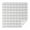 White Cartoon Unicorn-1, variant on Yellow Cartoon Unicorn Pattern Square Tablecloth,Waterproof Square Table Cover,Wipeable Spillproof Washable Table Cover for Home Kitchen Party Decor 42"X42"(107x107cm)