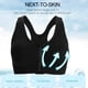 thumbnail image 3 of Sujetador deportivo Jadeshay con cremallera para mujer yoga y fitness S M L, 3 of 9