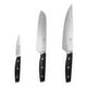 thumbnail image 1 of Juego de cuchillos de cocina MasterChef Chef Santoku Paring, 3 piezas, 1 of 6