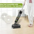 thumbnail image 4 of 4 Pack Mop Pads for Bisell 3764 and 37643 SpinWave+ Vac Cordless All-in-One Powered Spin Mop, Washable and Reusable Power Pads, 2 Soft Touch Pads + 2 Scrubby Mop Pads, 4 of 7