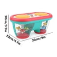 thumbnail image 3 of Children's Hand Clapping Drums, Lighting Projection Double Drum Carousel, Electronic Musical Instrument, Develops Motor Skills Hand-Eye Coordination, Gift for Kids, 3 of 6