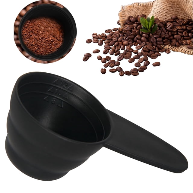 GZQJFMY 1/4 Cup Scoop 5Pcs Measure Spoon Scale Design Measure Spoon Measuring Spoon with Short Handle for Coffee Bar