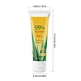 Beccgirl Clean Pores Gel,Clean & Clear Aloe Vera Calming Gel,PoreErasing Facial Exfoliating Gel