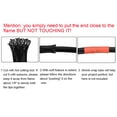 thumbnail image 5 of Protector de cable expandible de PET, funda y organizador de cable de 10 pies-10mm color blanco, 5 of 5