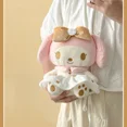 thumbnail image 5 of Muñeco de peluche de la serie Gold de 23 cm de la familia Sanrio, adorable Kuromi, My Melody, Cinnamoroll, Pochacco, Hellokitty, regalo de cumpleaños para niña, juguete para dormitorio, 5 of 5