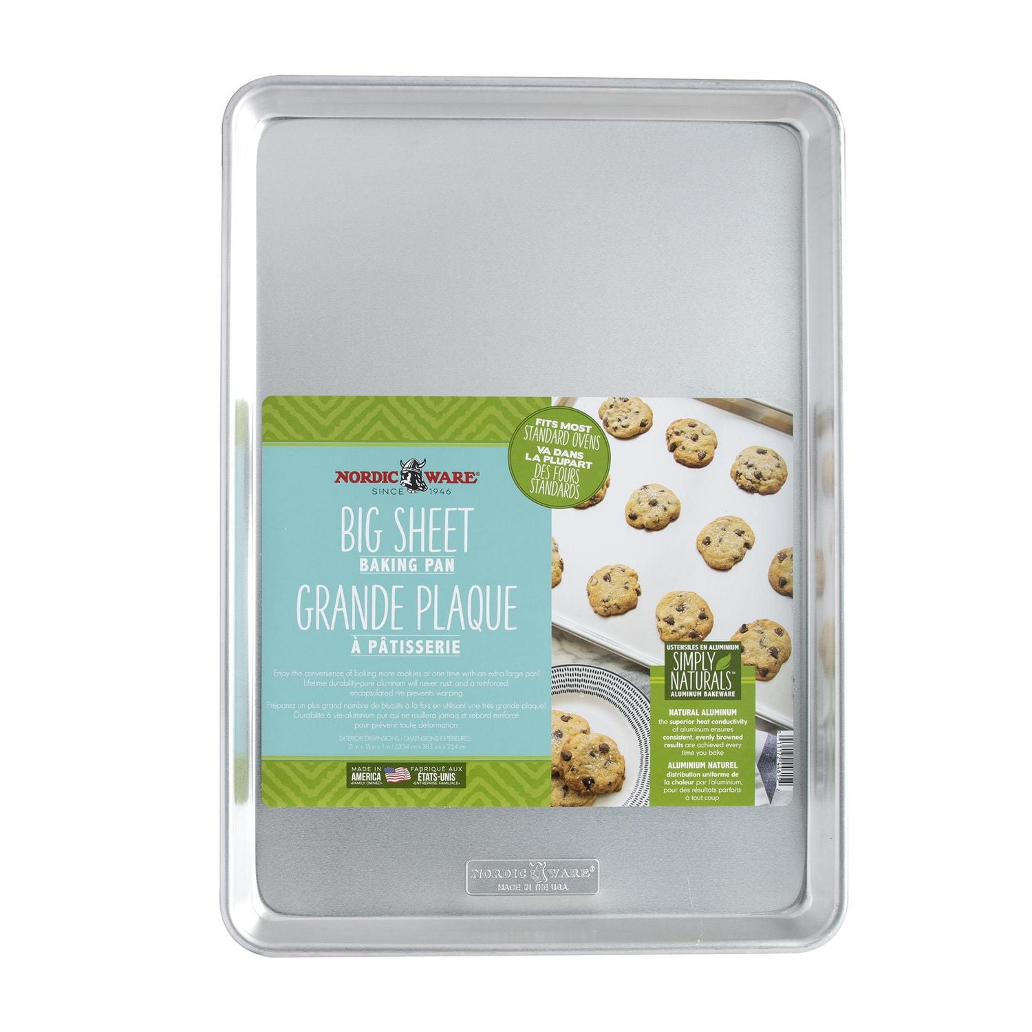 Nordic Ware Large Baking Sheet Size Nordicware Naturals® Big Sheet