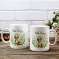 thumbnail image 3 of Dachshund Hello Spring Time Flower Floral Nature Mug Wiener Dog Lover Gifts Idea Coffee Tea Cup - 02031, 3 of 4