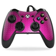 MightySkins PREXBONCO-Pink Diamond Plate Skin for PowerA Pro Ex XBox One Controller Case Wrap Cover Sticker - Yeah Mon