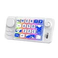 thumbnail image 2 of Teclado mecánico con teclado numérico programable, para una sola mano, recargable y con acceso completo. Blanco, 2 of 9