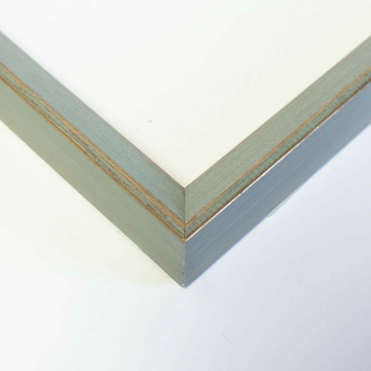 18x24 Frame Gold & Green Solid Wood Picture Frame Width 0.75 Inches | Interior Frame Depth 0.75