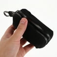 thumbnail image 3 of unbranded Cartera Organizadora Para Llaves De Auto Con Cremallera Y Múltiples Compartimentos Negro, 3 of 8
