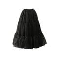 thumbnail image 1 of Enagua de mujer cómoda y elegante de crinolina para vestidos de noche y danza del ballet Negro, 1 of 8