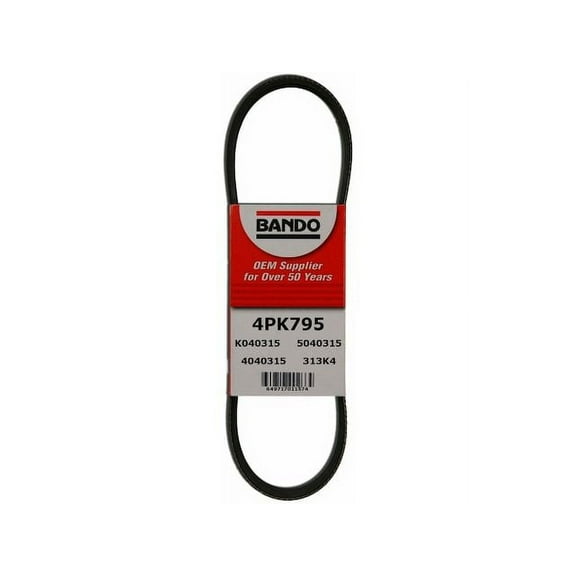 Air Conditioning Accessory Drive Belt - Compatible with 1994 - 1995 Honda Civic del Sol