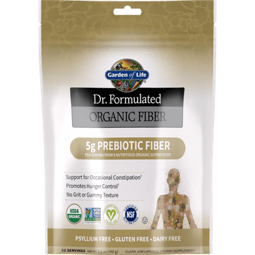 Garden of Life Dr. Formulated Organic Fiber - Unflavored 6.8 oz Pwdr