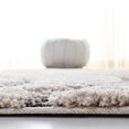thumbnail image 4 of SAFAVIEH Florida Tamzen Abstract Shag Runner Rug, Cream/Grey, 2'3" x 7', 4 of 8