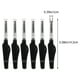 thumbnail image 2 of 6 cepillos plegables para cejas y pestañas, de doble punta, color negro., 2 of 6