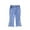 BB, variant on XBASW Toddler Kids Flare Denim Pants for Girl's Elastic Waist Raw Hem Jeans Spring Fall Trousers 1-6Y