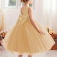 thumbnail image 3 of Children's Formal Dress Sleeveless Chiffon Dress Princess Dress Vestidos negros para chicas, 3 of 4