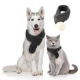 thumbnail image 4 of Navidad cálido suave lindo moda ropa para mascotas ropa de invierno para mascotas mascota perro gato bufanda oso de fresa Juguete, 4 of 6