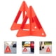 thumbnail image 3 of 3 triángulos de advertencia plegables reflectantes de seguridad vial para emergencias, 3 of 8