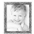 thumbnail image 2 of ArtToFrames 12" x 14" Hammered Steel Metallic Picture Frame, 12x14 inch Silver Wood Poster Frame (WOM-5264),  Pack, 2 of 7
