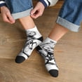 thumbnail image 3 of Naloa Capybara Riding Bicycle Ankle Socks for Women Non Slip Socks No Show Socks Classic Low Cut Casual Socks Casual Socks, 3 of 7