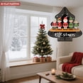 thumbnail image 3 of Metal Hanging Christmas Tree Wind Decorations - Festive Garden Spinners with Elves & Santa Design for Holiday Cheer in Your Yard, 3 of 7