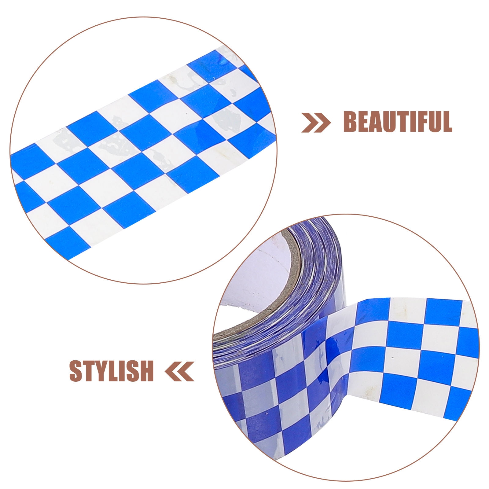 HEMOTON 2 Rolls Patterned Duct Tape for Packaging, Sealing, and General Use - Adhesive Tape for Goods and Package Security