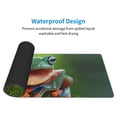 thumbnail image 4 of Pofeuu Tree Frog Print Desk Mat for Keyboard and Mouse，Computer Desk Matt for Desktop，Large Mouse Pad for Desk，Desk Pads on Top of Desks 12x31.5in, 4 of 8