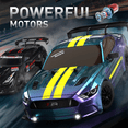 thumbnail image 4 of 1:16 Scale 4WD RC Drift Car, 2.4GHz Remote Control Racing Car with LED Lights, 25+ Minutes Run Time, High-Speed Electric Model for Hobbyists and Adults Blue, 4 of 9