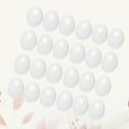 thumbnail image 3 of WRISTBIQUE Realistic Eggs Plastic Artificial Eggs White 60Pcs, 3 of 11