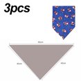 thumbnail image 2 of Bufanda triangular de Navidad para mascotas bufanda para perros MFZFUKR CPB-US-XD1477-4, 2 of 5