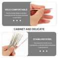 thumbnail image 5 of ifundom Smooth Stainless Steel Crochet Hooks with Comfort Grip, Yarn Crafts Knitting Needles Set of 3 for Projects, 5 of 6