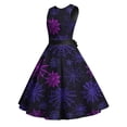 thumbnail image 5 of Piuwrlz Girls Halloween Party Dresses Kids Girl Cos Perform Dress Purple Size 7 Years, 5 of 5