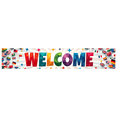 thumbnail image 3 of Welcome Party Banner Colorful Hearts Stars Backdrop Background Decorations Home Event Photography Props Party Supplies, 3 of 4