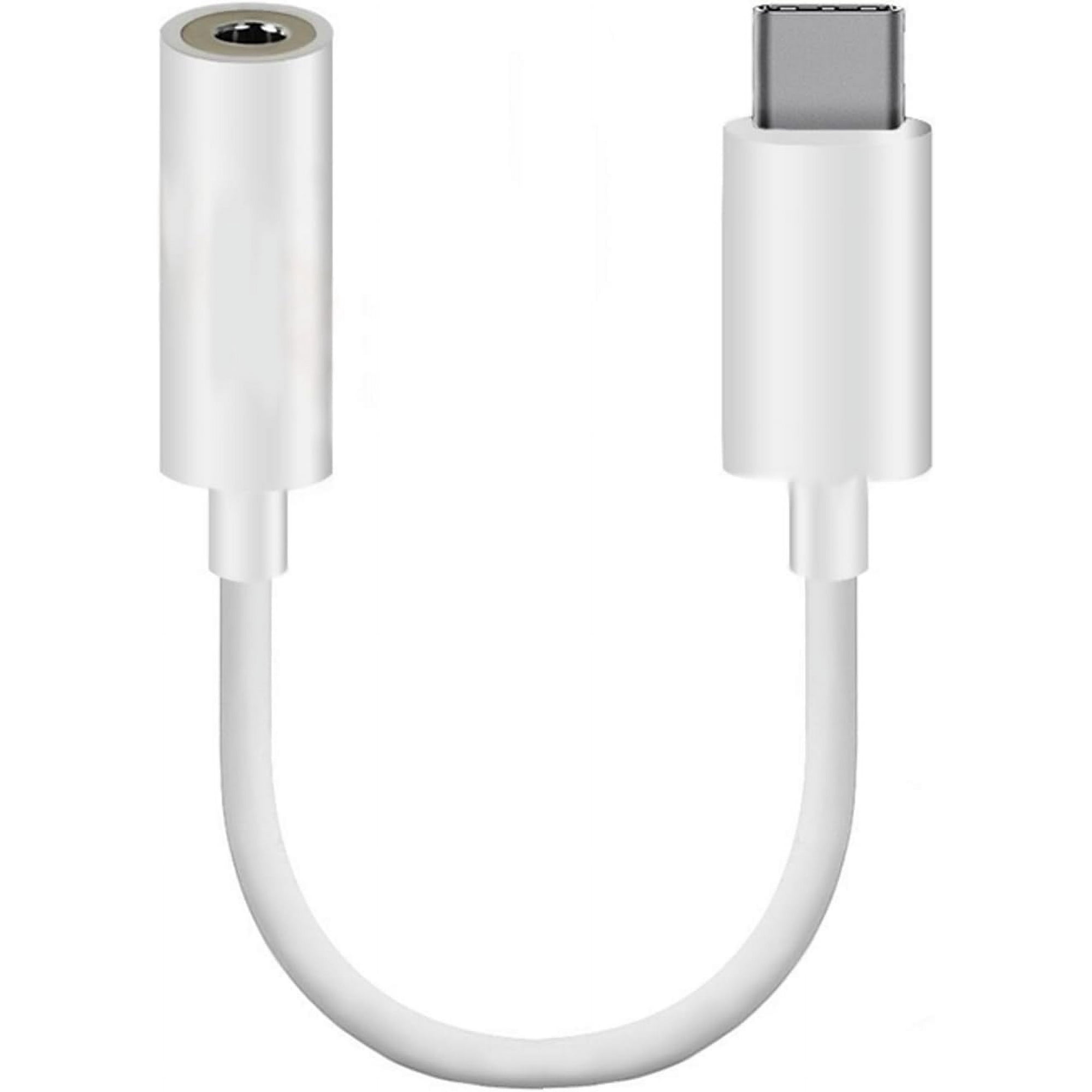 USB 3.1 Type C Headset Jack Suitable for Samsung Galaxy Fold 5G USB C to 3.5 mm Headphones Digital Connection Socket Aux In Audio Adapter Cable White Walmart